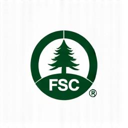 Official FSC (Forest Stewardship Council) logo with green tree icon.
